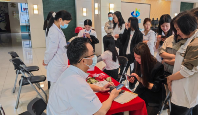 把脉问诊送健康，暖心服务进企业——合肥高科携手广瑞医疗开展“健康进企业”义诊活动